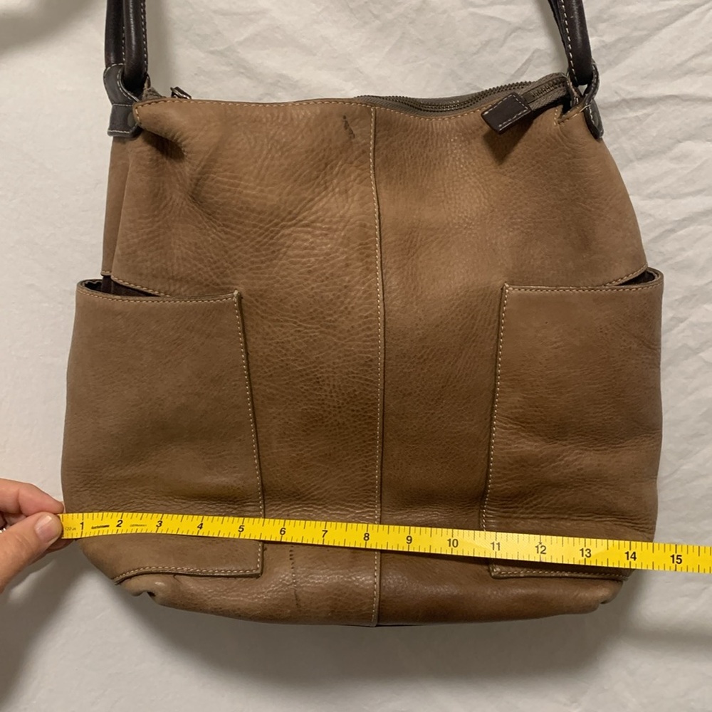 EUC Sundance Chic Tan Leather Shoulder Bag - Picture 6 of 15